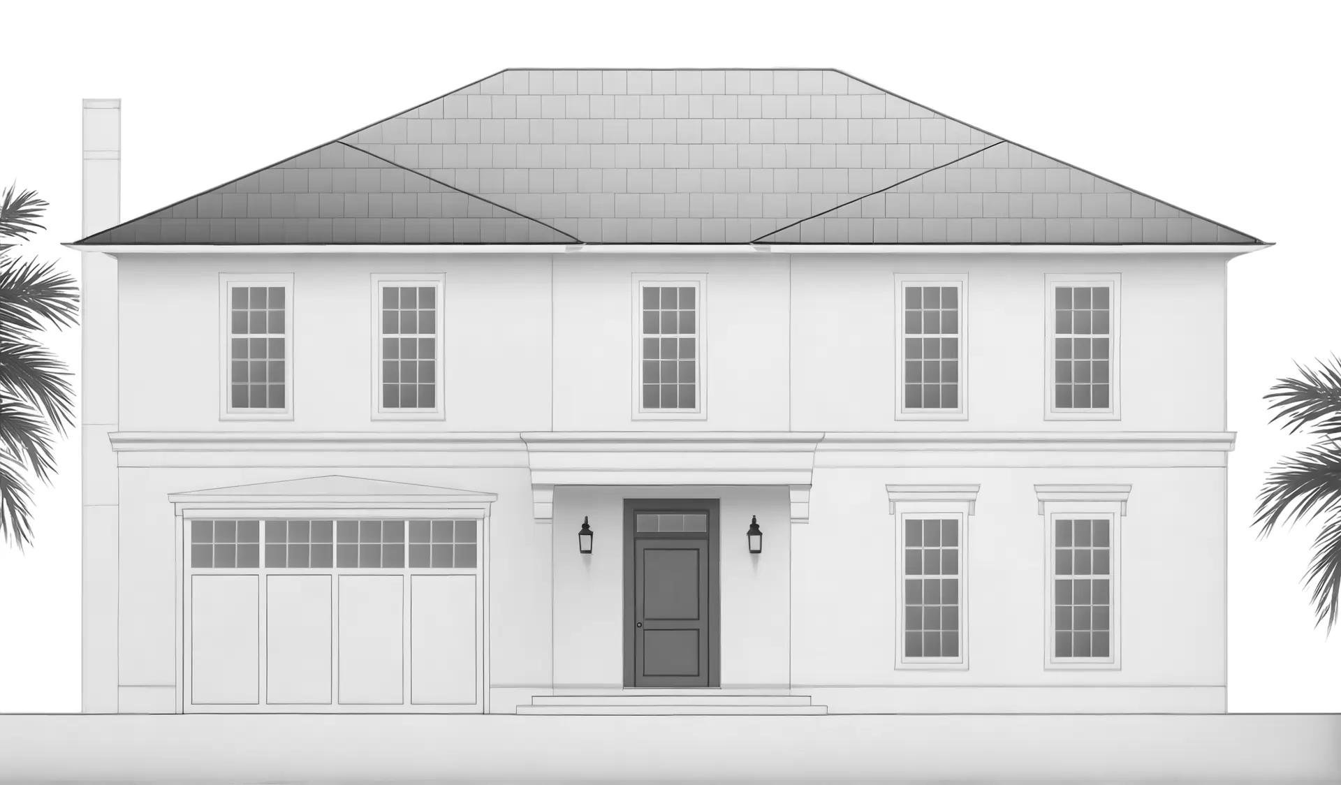 348 East Lakewood Front Elevation